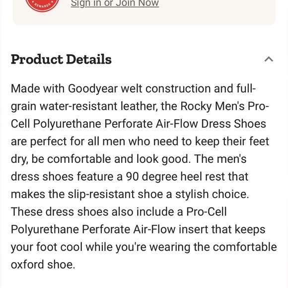 Rocky Men’s Pro-Cell Oxfords. Shiny black. Size 9W. Excellent condition. - Picture 14 of 15